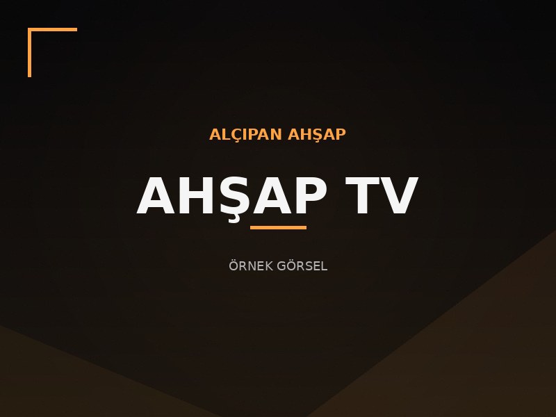 Ahşap TV Modeli 20